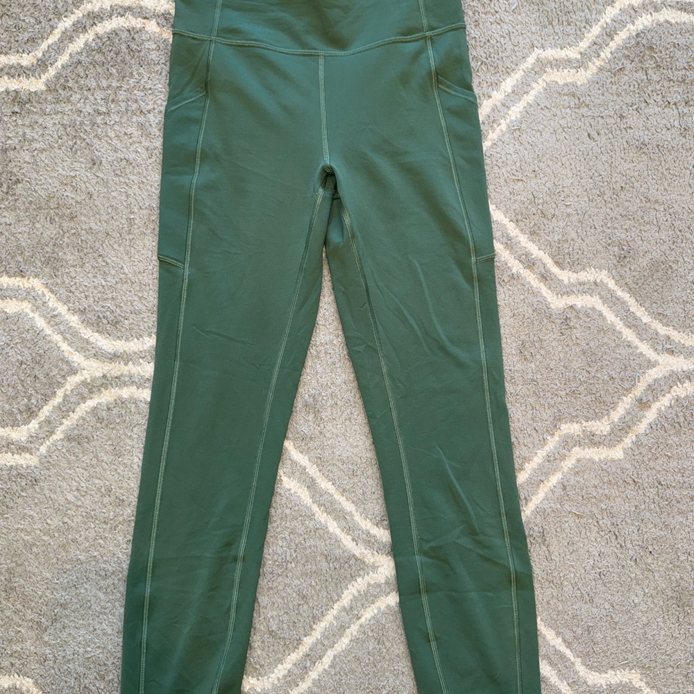 Lululemon Athletica Forest Green Leggings
